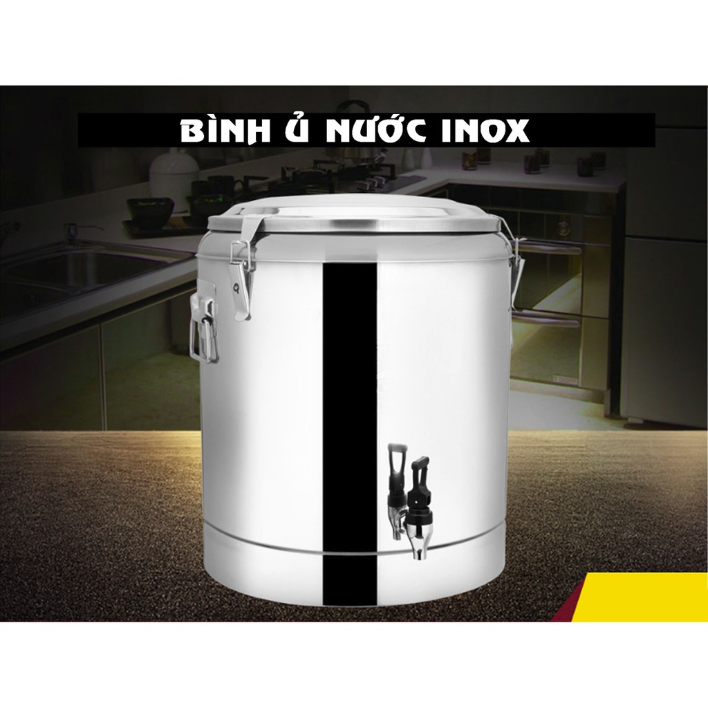 Bình ủ nước inox 10L(dung tích 8L)