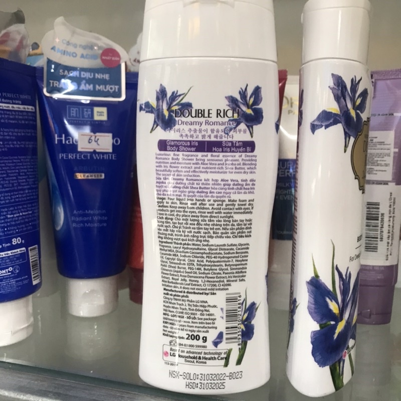 Sữa tắm Double Rich Tinh chất hoa Iris 200g