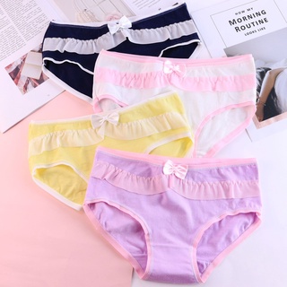 Quần Lót Cotton Phối Nơ Xinh Xắn Cho Nữ
