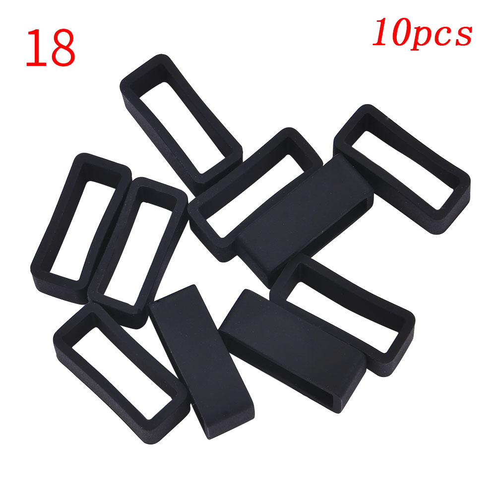 【COD】Giá Đỡ Dây Đồng Hồ Đeo Tay Bằng Cao Su PVC Cao Su 16-28mm