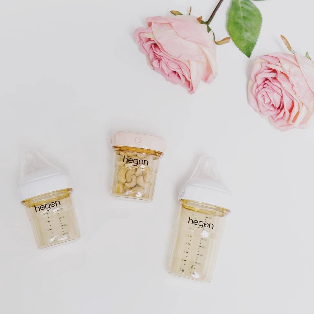 Bình trữ sữa Hegen Fullbox/ tách lẻ 150ml, 240ml  chính hãng, hỗ trợ tách set bình bảo quản sữa, thức ăn cho bé