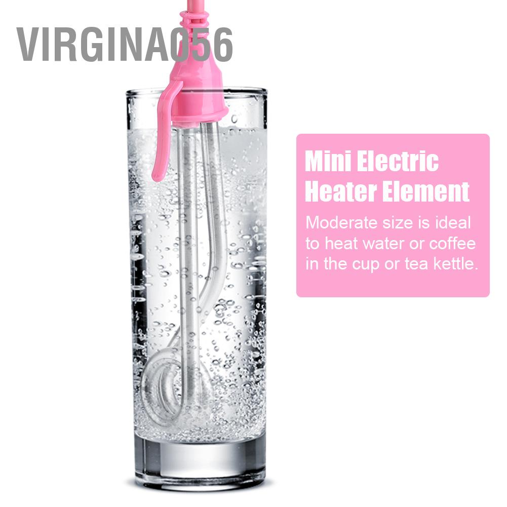 Hot Deals Bộ phận làm nóng điện Lò hơi nước nóng Nước nóng Cà phê Du lịch Sử dụng 600W CN Cắm 220V Spot ExpressVirgina056