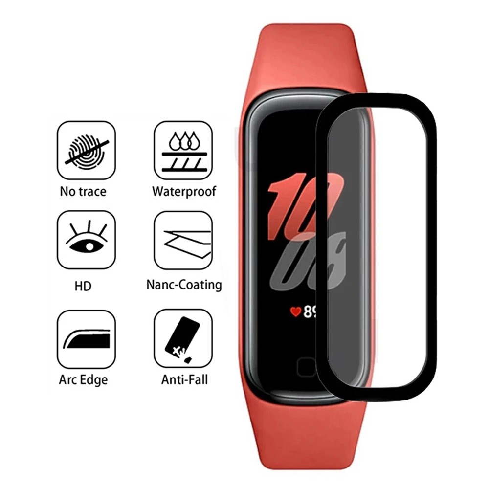 Phim Bảo Vệ Màn Hình Viền Cong 3D Bảo Vệ Màn Hình Cho Samsung Galaxy Fit 2 R220 Chất Lượng Cao