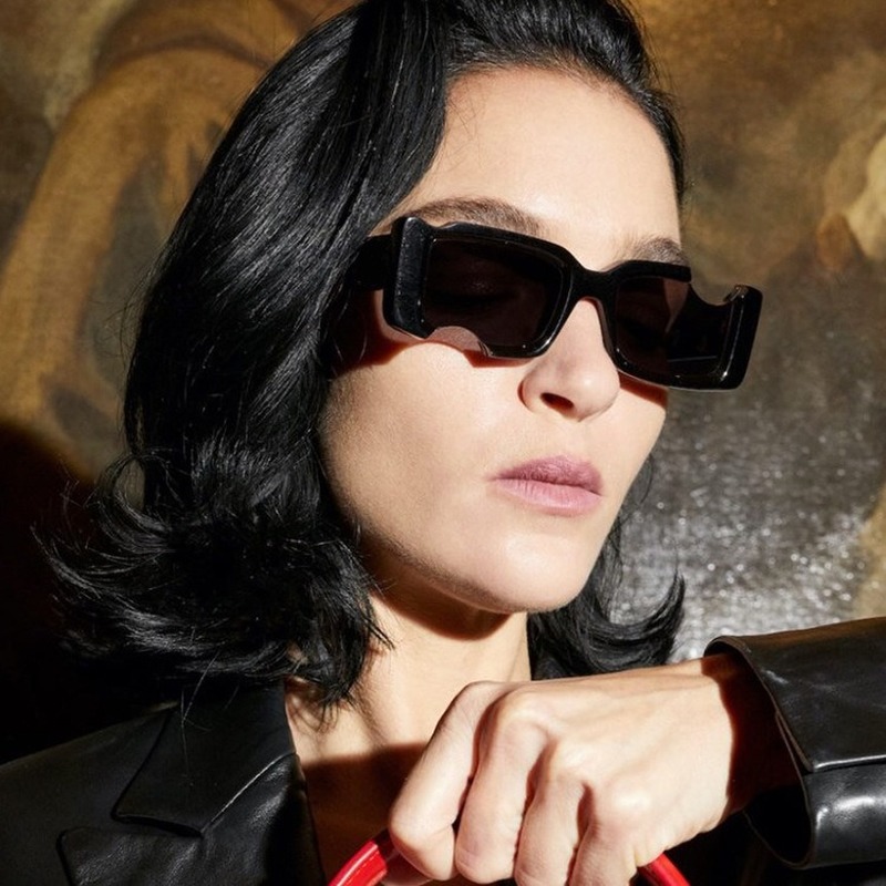 Kính Mát Phong Cách Retro Phương Tây Thời Trang Cho Nữ