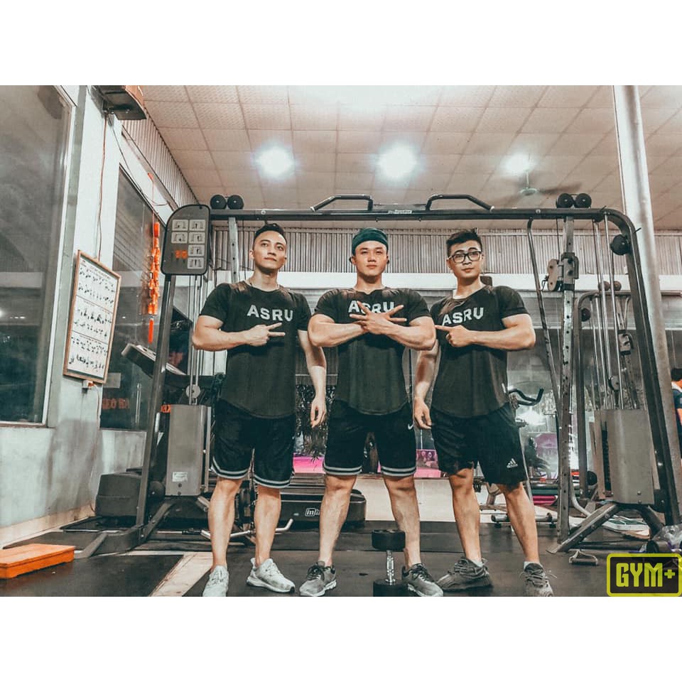 ÁO TẬP GYM NAM ASRV NGẮN TAY | BigBuy360 - bigbuy360.vn