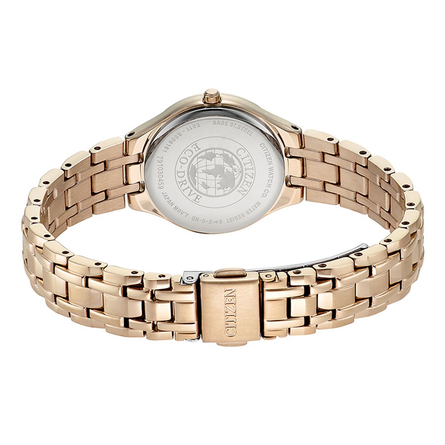Đồng Hồ Nữ Citizen Dây Thép Không Gỉ EW2483-85B - Mặt Trắng
