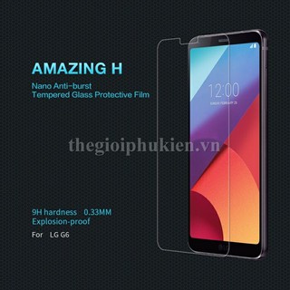 Tấm dán kính cường lực LG G6 chính hãng Nillkin 9H