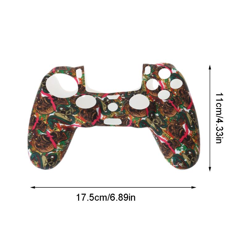 1 Bộ Vỏ Silicon Bảo Vệ Cần Điều Khiển Cho Máy Chơi Game Sony Ps4 Slim / Pro