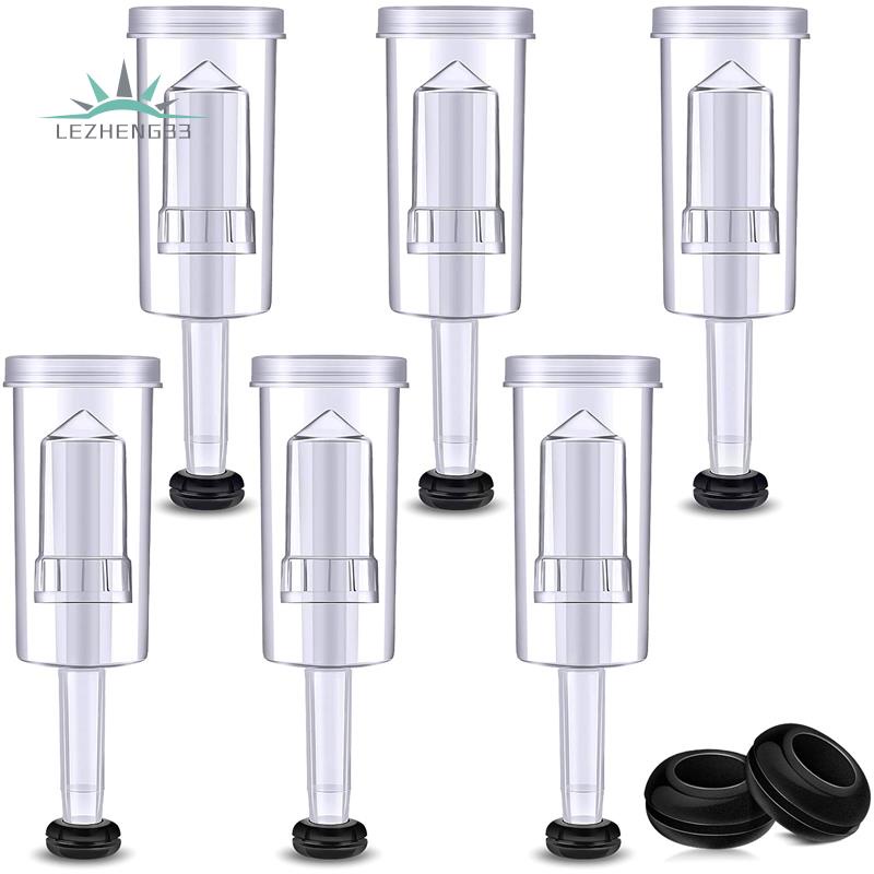 Bộ 20 miếng silicone + 6 nút khóa cho chai rượu lên men