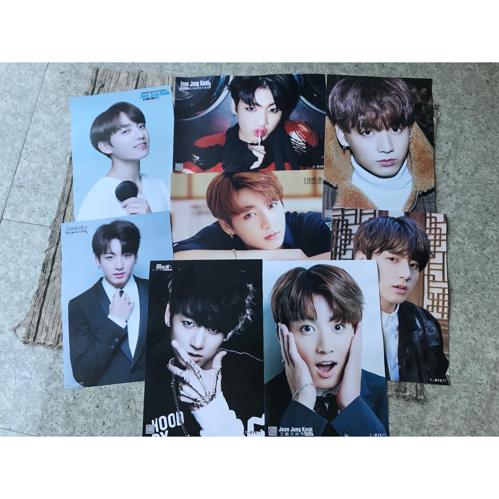 Poster a3 BTS, V, JK, SUGA, JIN,JIMIN