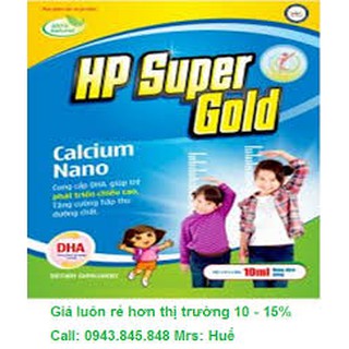 ✅ [CHÍNH HÃNG] HP SUPER GOLD CALCIUM NANO – BỔ SUNG CANXI D3 – HỖ TRỢ XƯƠNG VÀ RĂNG CHẮC KHỎE