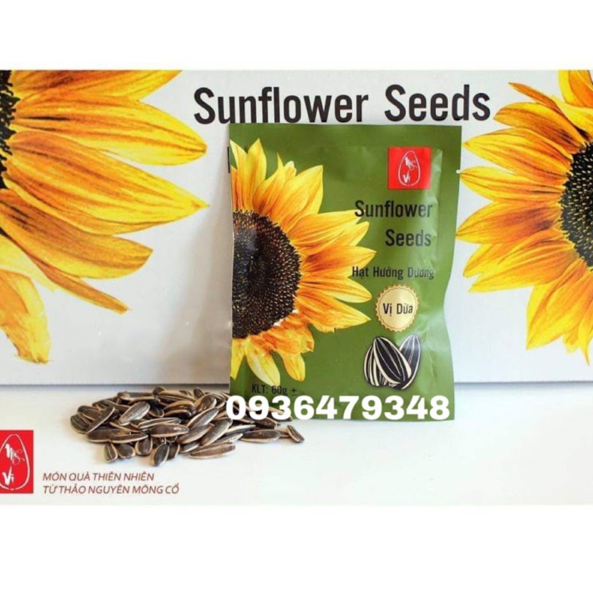Hướng Dương Vị Dừa 60gr - Hướng Dương Mỹ Vị Nhập Khẩu