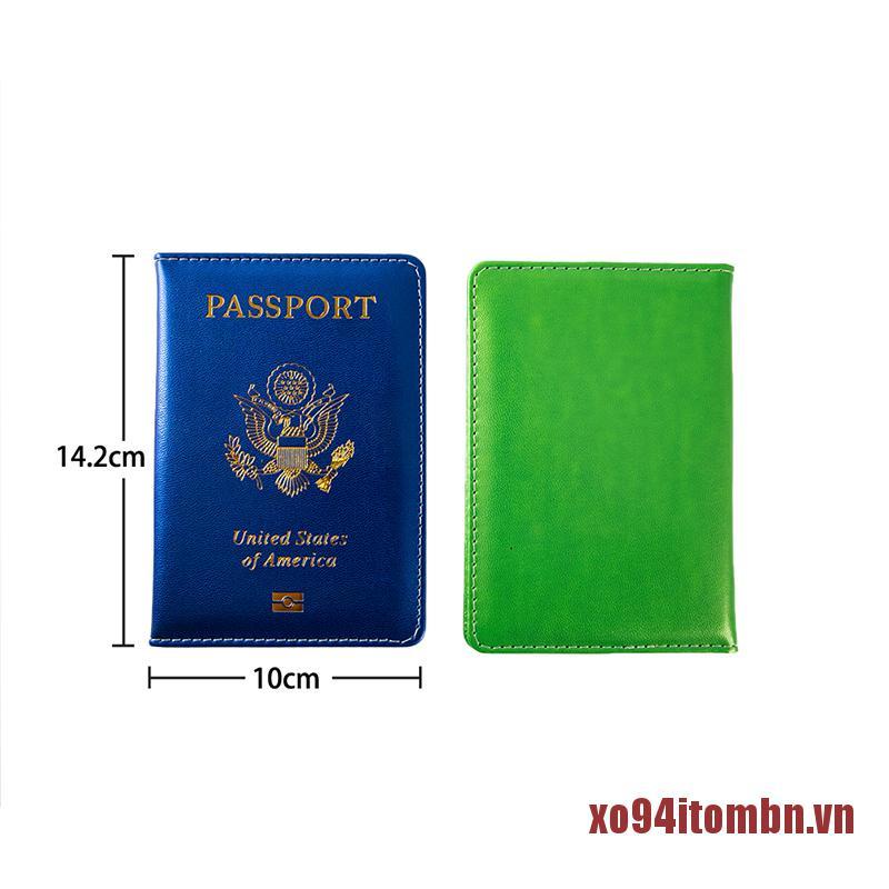 TOMBN Passport Travel PU Leather Cover for Passport Organizer Passport Protecto