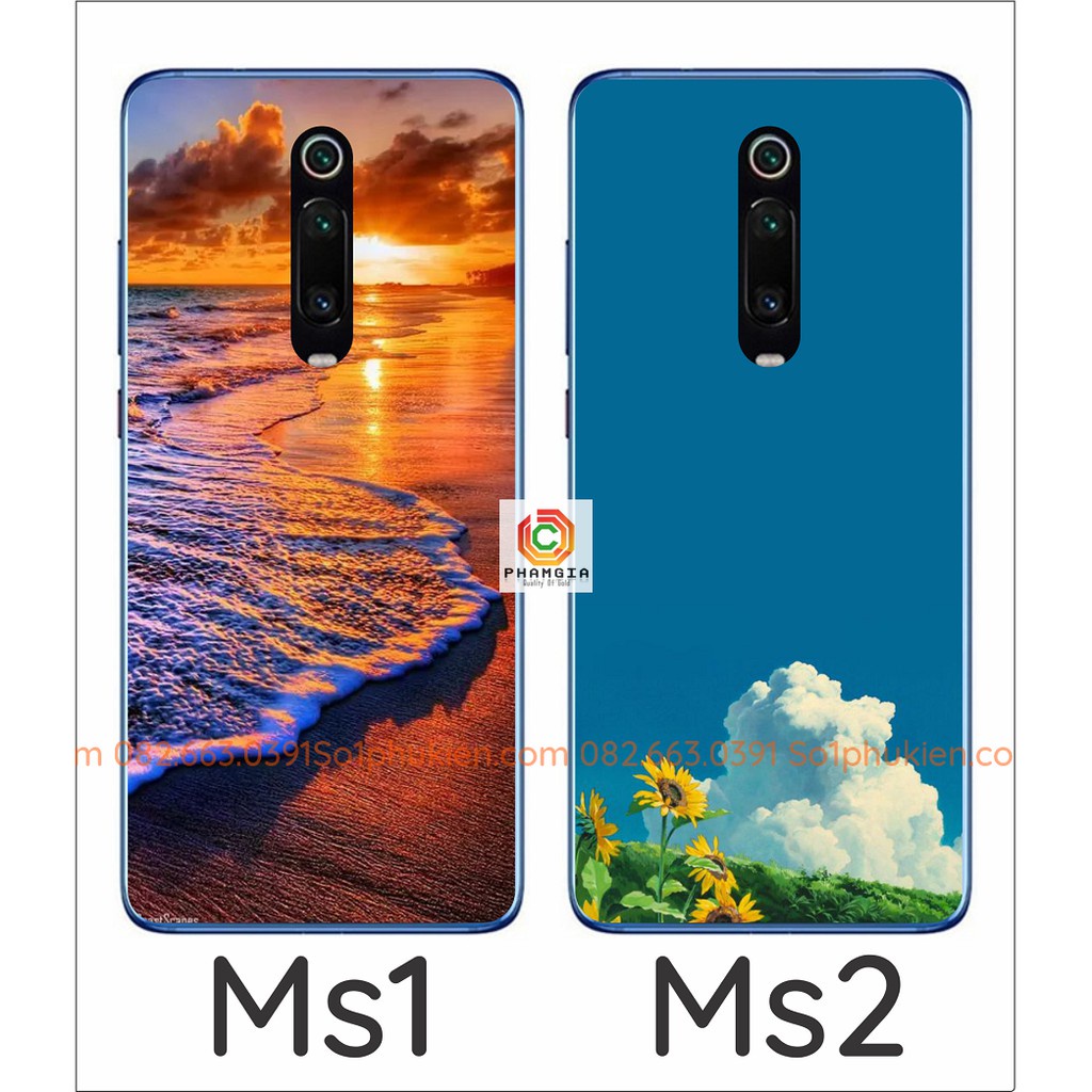 Ốp lưng Xiaomi Mi 9T / 9T Pro / K20 / K20 pro dẻo trong in hình ( Phần 1)