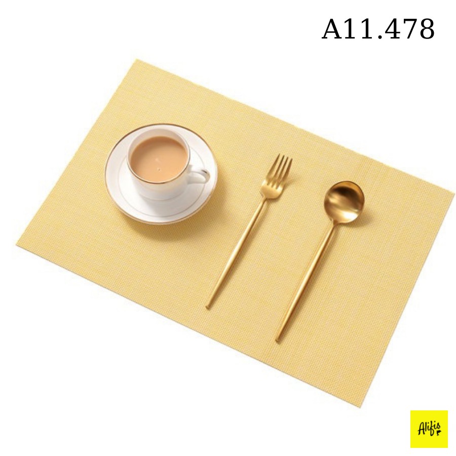 Tấm lót bàn ăn, tấm lót cách nhiệt hình chữ nhật sang trọng – dùng cho bàn ăn gia đình, nhà hàng, khách sạn