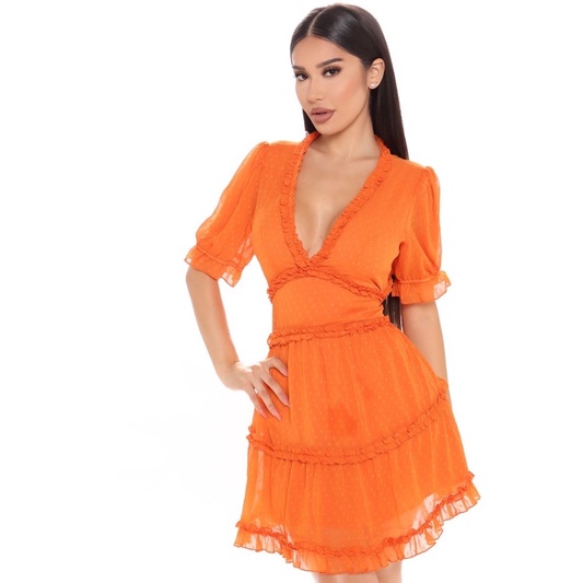 Đầm xoè hơ lưng hiệu STORY ON xuất Mỹ xịn