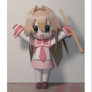 Mô hình giấy anime girl Sun-chan
