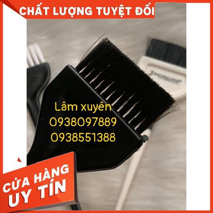 [FREESHIP] chổi quét thuốc nhuộm, lược nhuộm tóc 1 đầu, lông mềm, nhựa cao cấp, không bám thuốc nhuộm, dễ vệ sinh