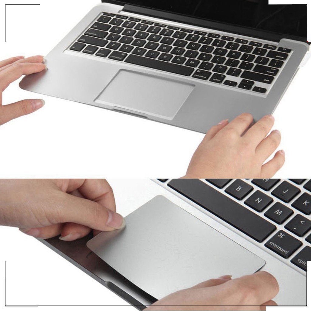 Miếng dán kê tay + Tracpad Macbook JRC- Silver ( đủ dòng) -