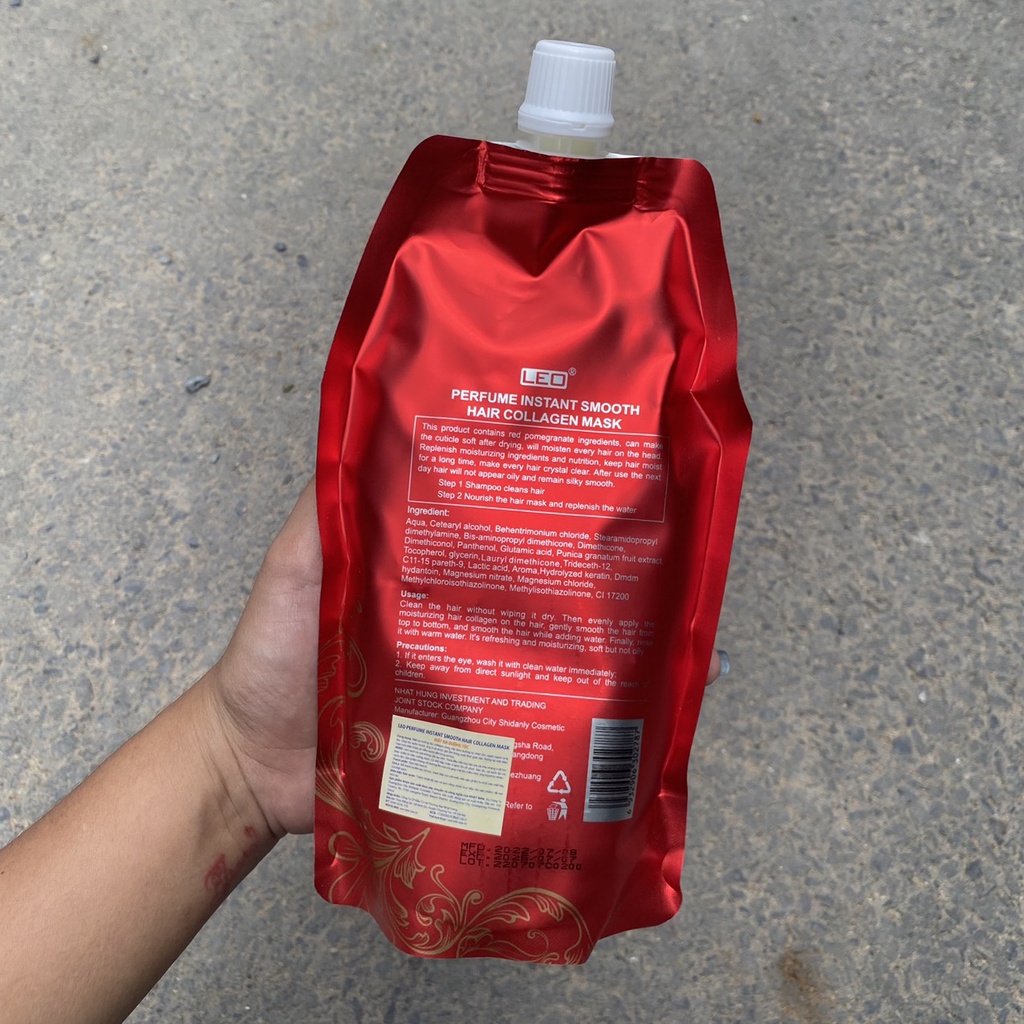 Kem hấp dầu Collagen Prosee Leo Phục Hồi Tóc Bóng Mượt 500ml - NEW 2022