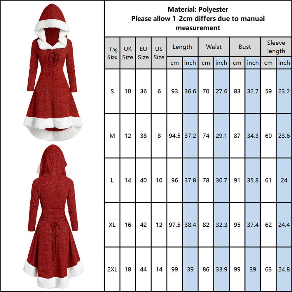 Đầm chữ A có nón hóa trang Giáng Sinh