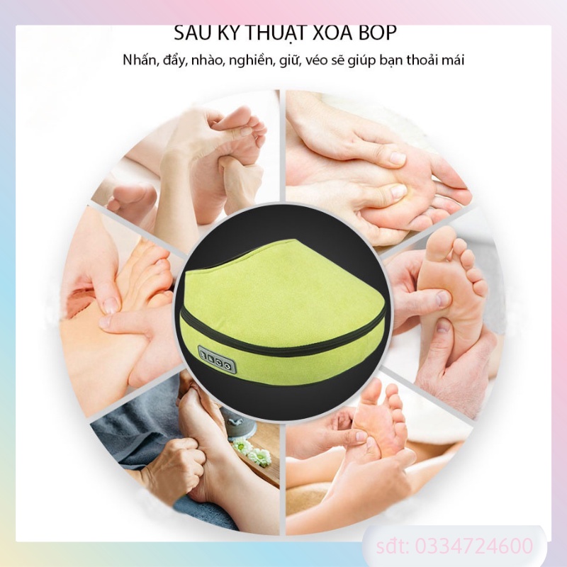 Máy Massage Bàn Chân Cao Cấp - Máy Mát Xa Toàn Thân Thế Hệ Mới