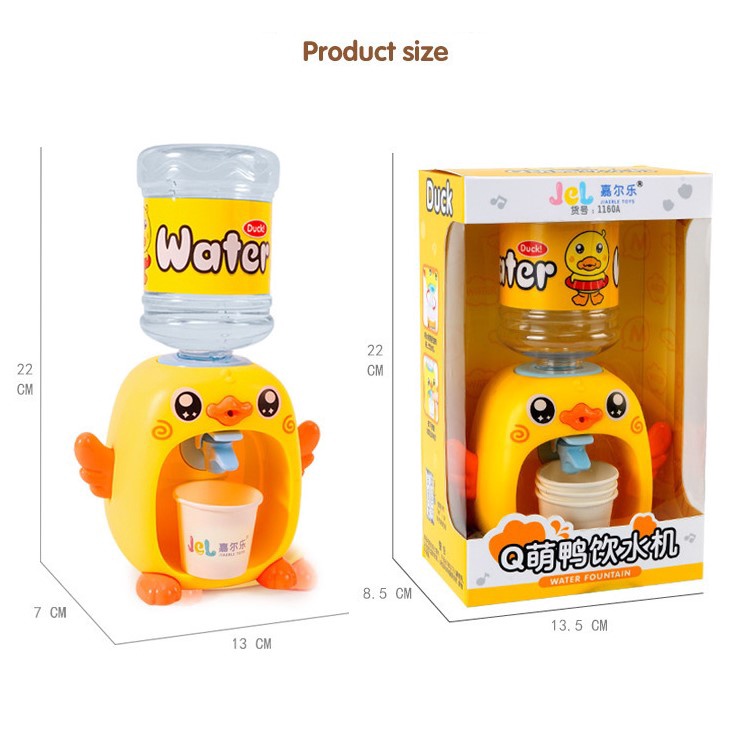 Bình lọc nước mini gà vàng/ Bình uống nước  cho bé