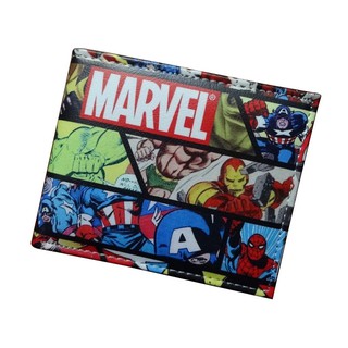 💕Ví Ngắn Gập Đôi In Hình Siêu Anh Hùng Marvel Avengers