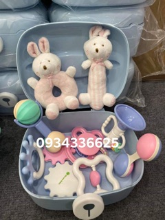 [ BỘ 9 MÓN] Set đồ chơi sơ sinh Goryeo Baby 9 món