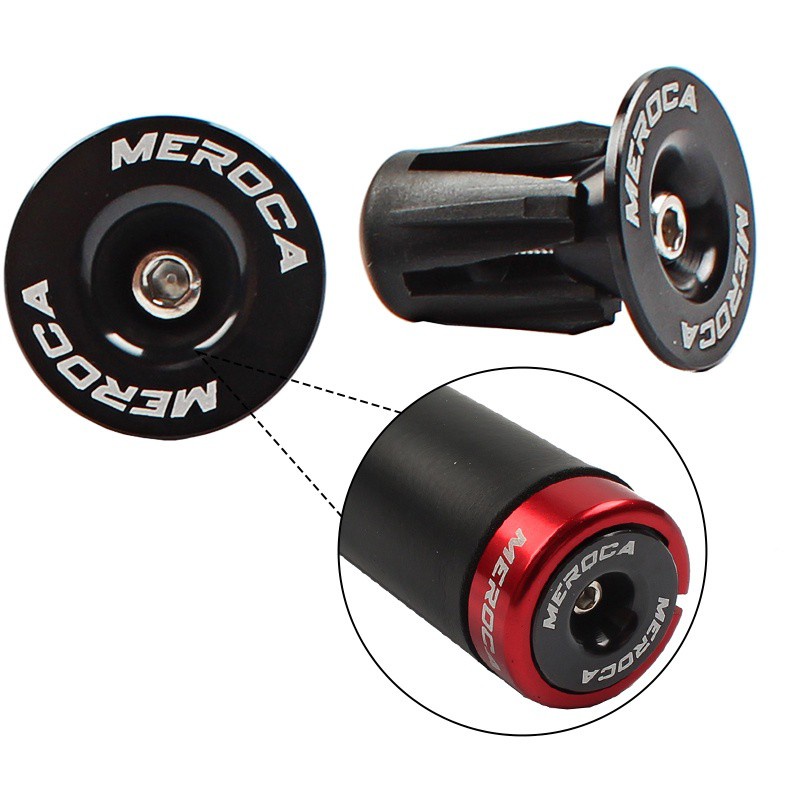 1 Cặp Nút Gắn Tay Cầm Xe Đạp Mtb Bằng Hợp Kim
