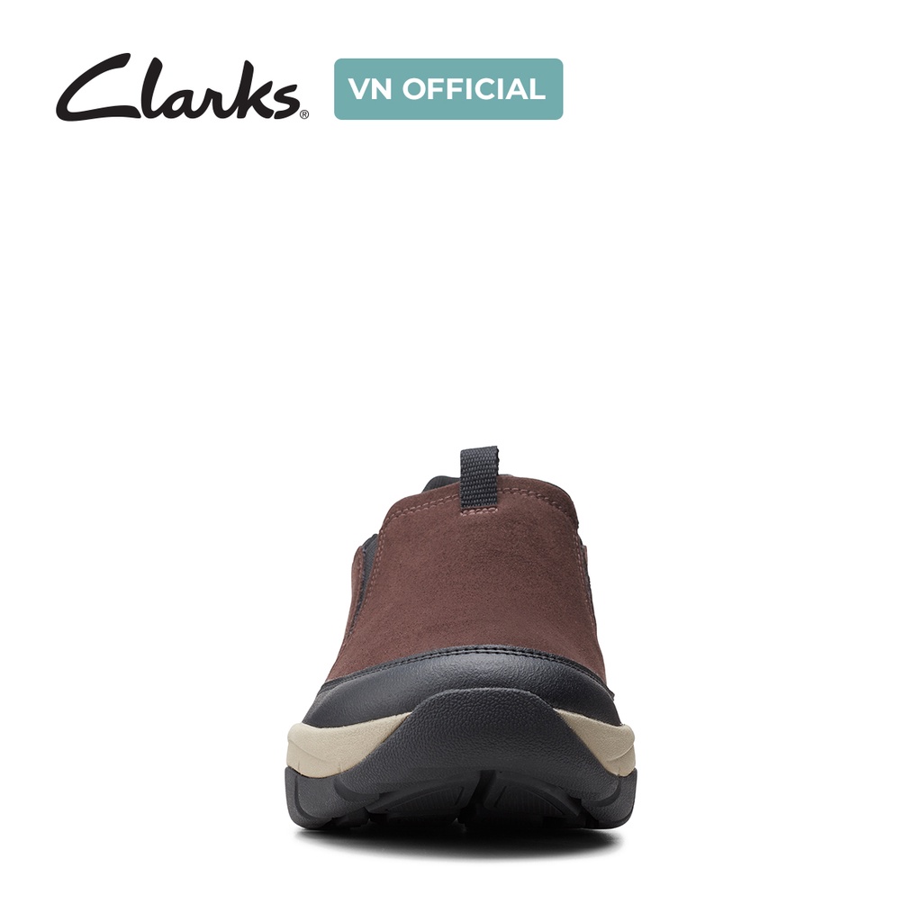 Giày Sục Nam CLARKS Ervin Low Màu Nâu