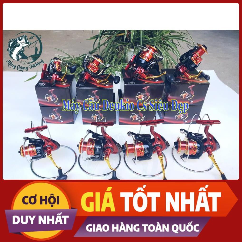 Máy câu cá Deukio CS hàng chính hãng siêu khoẻ 4 loại