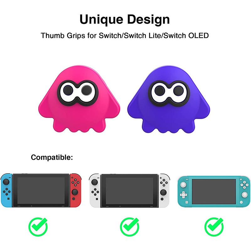 Vỏ Bọc Nút Điều Khiển Tay Cầm Chơi Game Nintendo Switch Oled NS Lite Joy-con 3