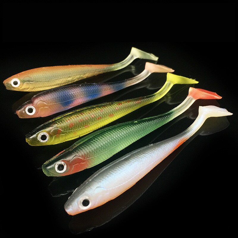 Combo 5 mồi mềm câu lure Proberos dài 9cm nặng 5gr chuyên câu lure, cá lóc, chẽm, cá nhát ăn phukiencaulure25