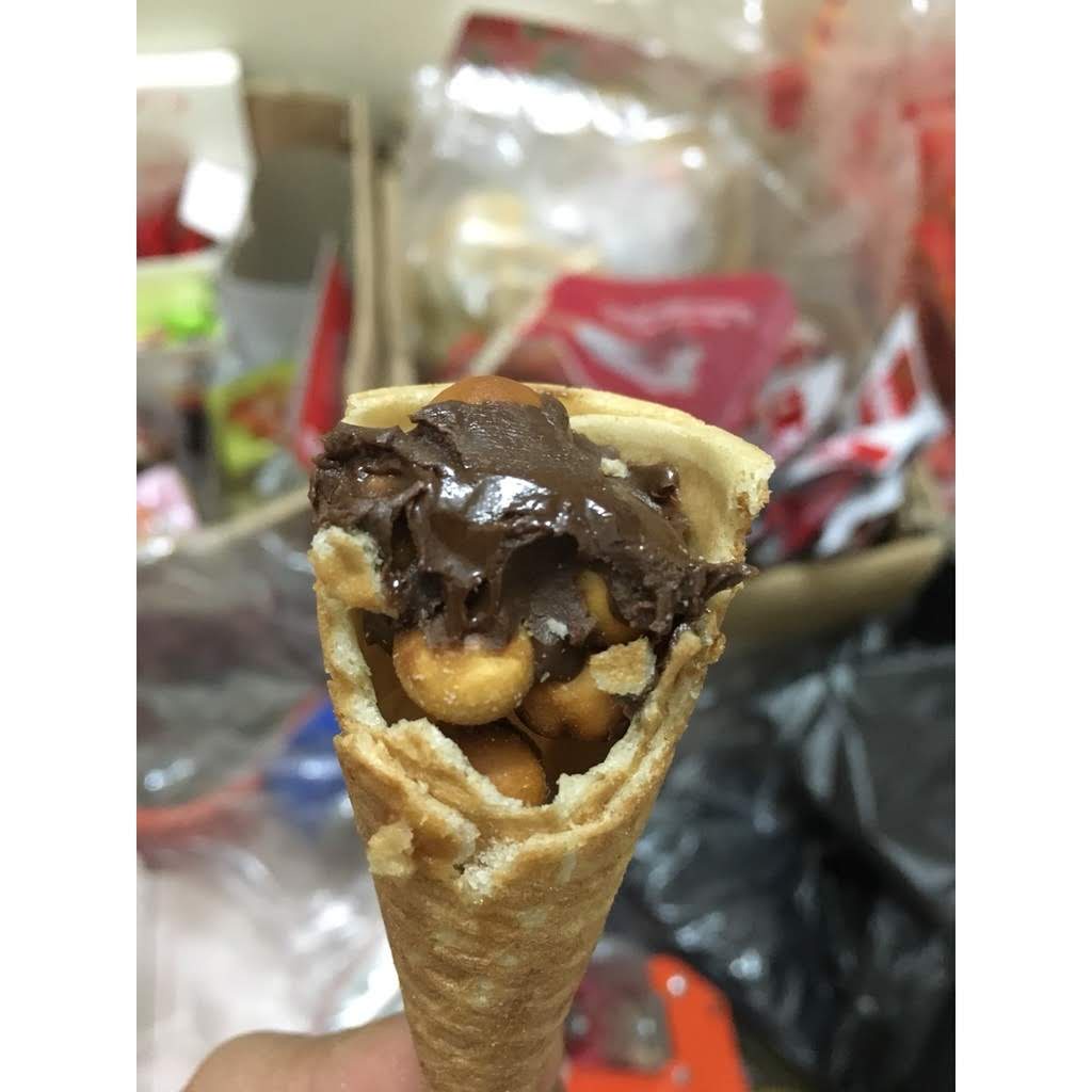 [ Giòn ngon ] Combo 2 gói Bánh Ốc Quế Sweet Gone Weisiel mix vị gói 300g ăn vặt đã nghiền