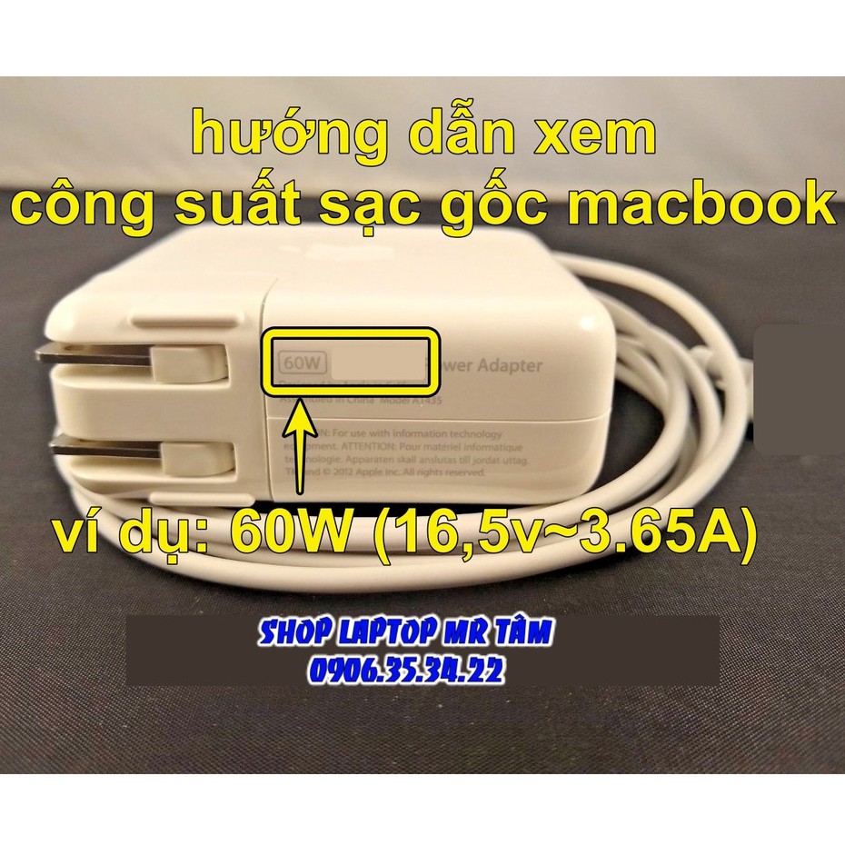 Sạc MACBOOK MS1 45W, 60W, 85W đời máy 2010 - MAGSAFE 1 (A1181, A1184, A1185,A1237, A1278, A1286, A1304, A1330, A1369)