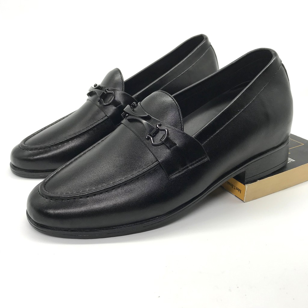 [FREESHIP+TẶNG TẤT CAO CẤP] Giày công sở nam tăng chiều cao 6cm-Giày tây nam tăng cao