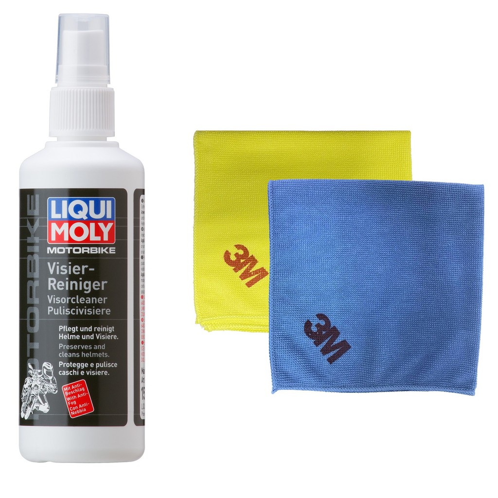 Chai xịt vệ sinh kính mũ bảo hiểm cao cấp Liqui Moly 1571 - Tặng kèm 1 khăn lau 3M màu ngẫu nhiên - Dmall247, dmall24