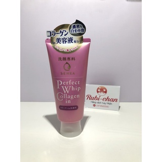Sữa rửa mặt Senka Perfect Whip Collagen