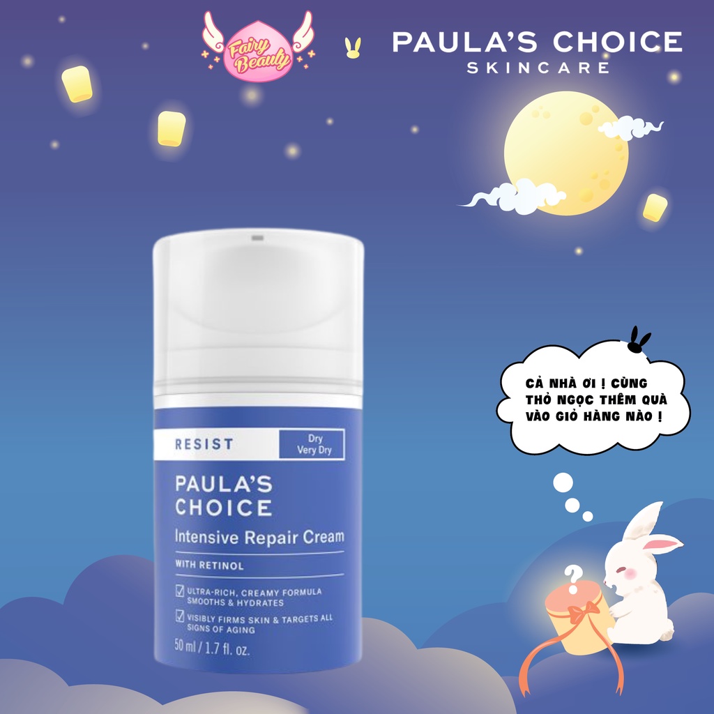 Kem Dưỡng Ẩm Chuyên Sâu Chứa Retinol Cho Da Khô Lão Hóa Resist Intensive Repair Cream 50ml (Mã 7810)