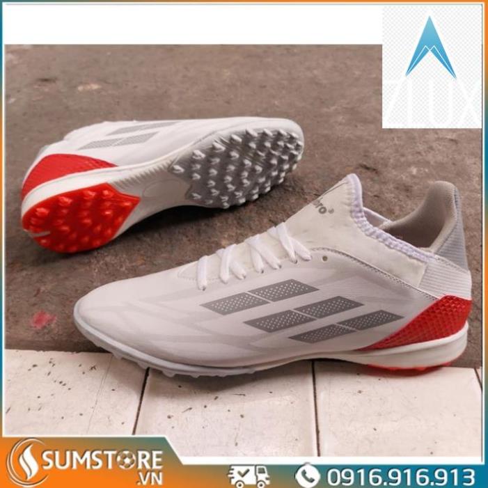 👳 Giày Đá Bóng Nam Nữ Winbro Xspeed 2022 Cao Cấp Màu Trắng - Giày Đá Banh Cổ Cao Đinh TF -IHIO(& 👳 🌈