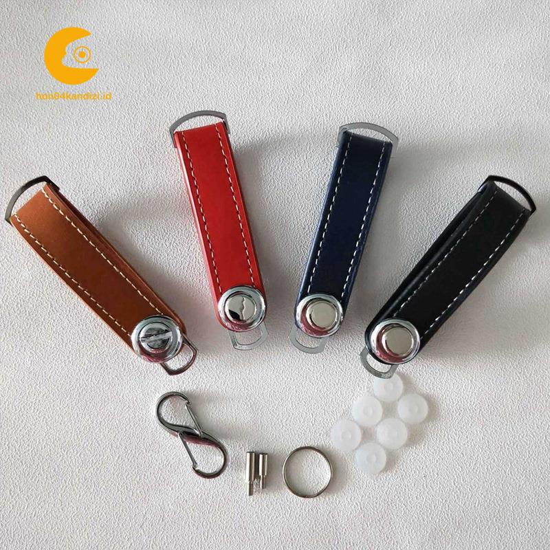 Car Key Pouch Case Wallet Holder Chain Key Wallet Ring Pocket Black