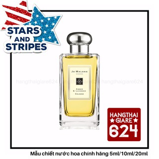 Nước hoa dùng thử Jo Malone Amber & Lavender Test 10ml/20ml Spray / Chuẩn authentic
