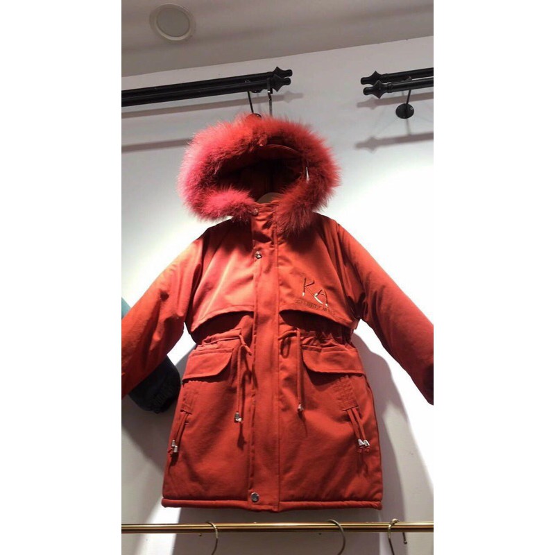 Áo parka lót lông cao cấp cho bé trai và bé gái 20-38kg