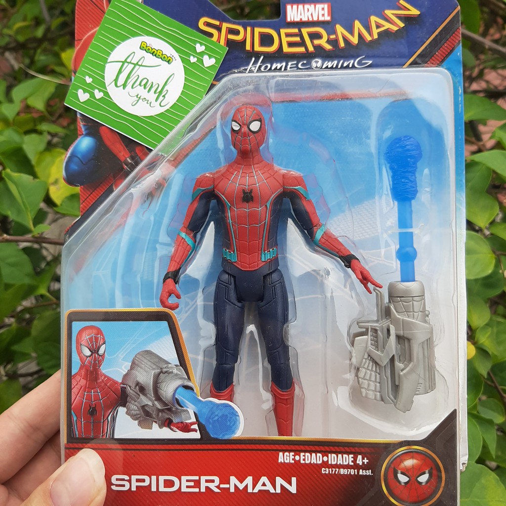 Mô hình người nhện Spider Man chủ đề mùa đông - chính hãng