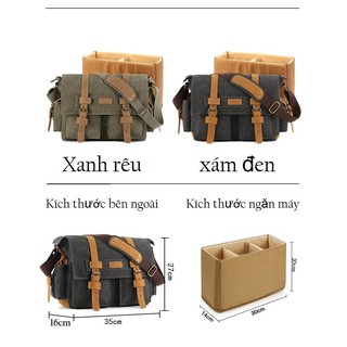 Túi máy ảnh  Canvas.
