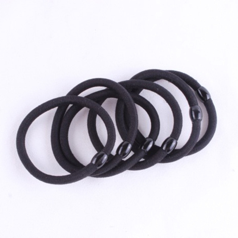 Set 50 Dây Cột Tóc Co Giãn Nhiều Màu Sắc Thời Trang Dành Cho Nữ