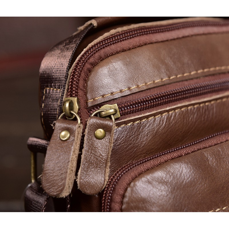 Túi đeo da bò sáp dầu cao cấp mã TC07