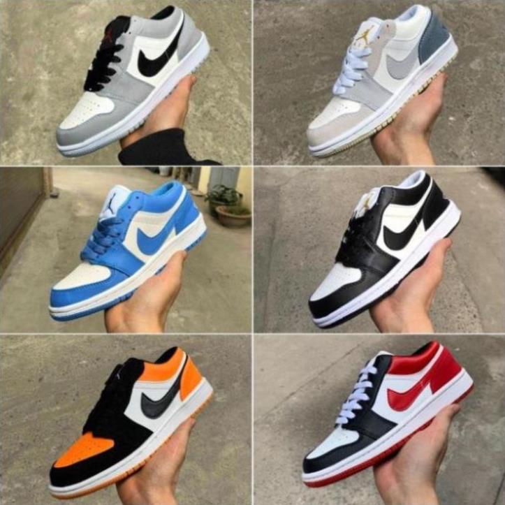 Giày thể thao jordan 1 cổ thấp [SALE XẢ] Giày Jd1 thấp cổ nam nữ các màu hot nhất Full Box Bill | BigBuy360 - bigbuy360.vn