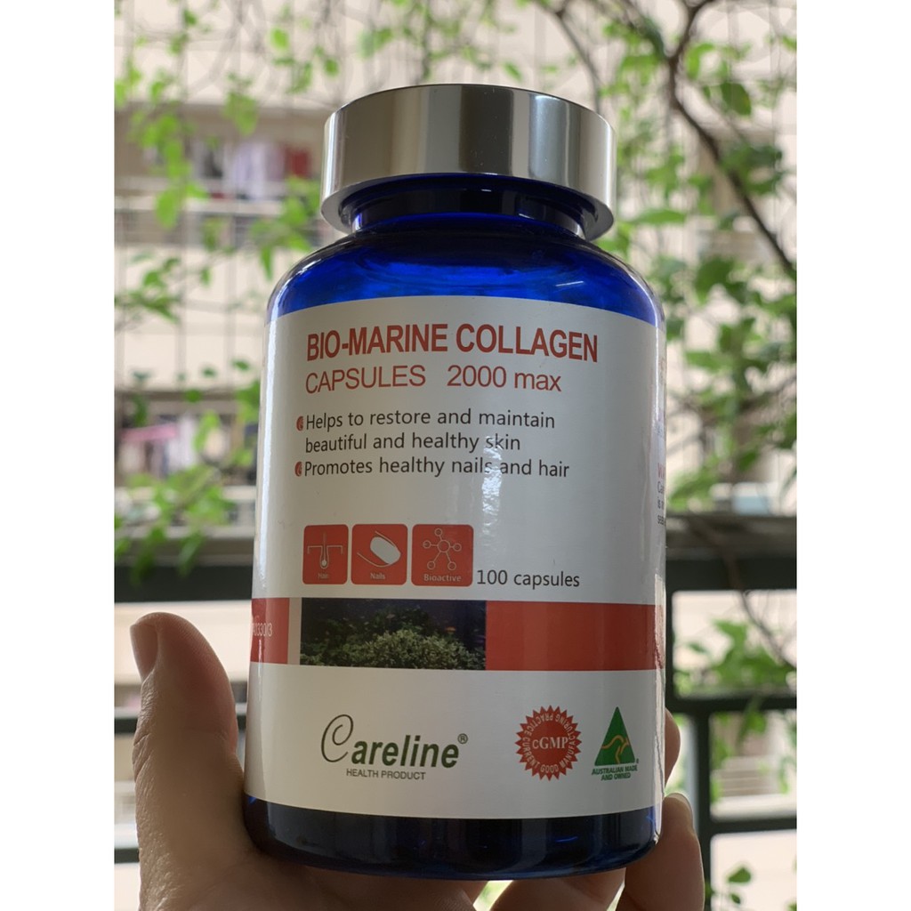 [Chuẩn air] Viên uống làm đẹp da Bio Marine Collagen Careline 2000max 100 viên | BigBuy360 - bigbuy360.vn